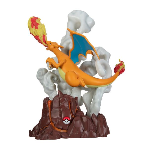 *Figura pokemon efecto luz charizard deluxe