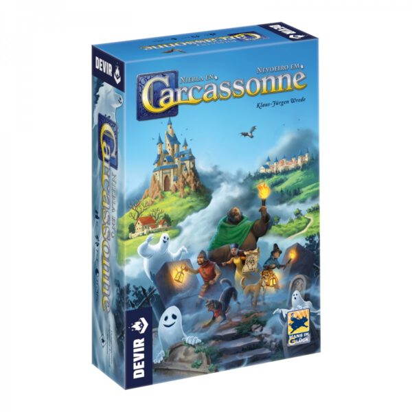 *Juego de mesa devir carcassonne niebla en carcassonne
