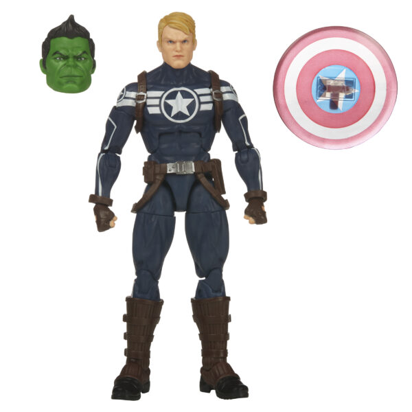 *Figura hasbro marvel legends series comandante rogers