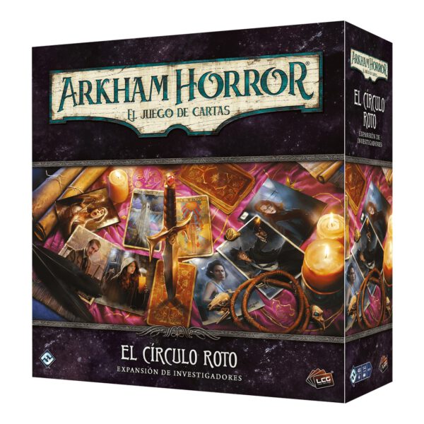 *Juego de mesa arkham horror lcg el circulo roto expansion investigadores edad recomendada 14 años
