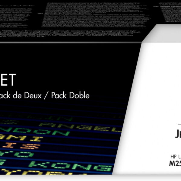 *Pack toner hp laserjet 201x alta capacidad 2 uds cf400xd