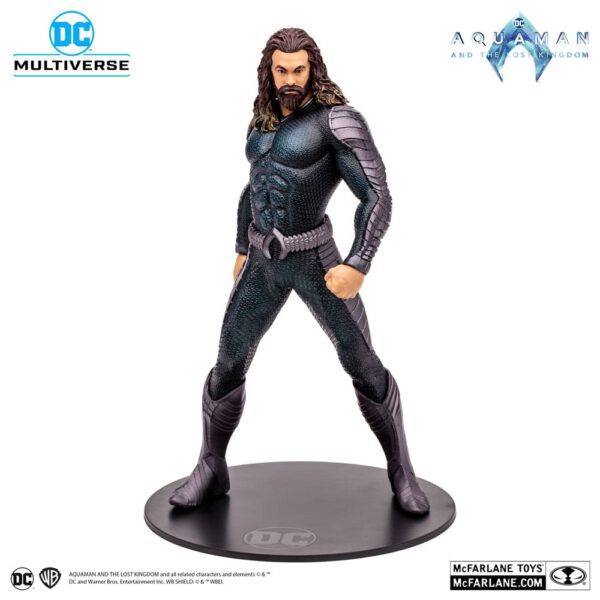 *Figura mcfalrne toys dc aquaman 2 movie 12in -  aquaman stealth suit 30 cm