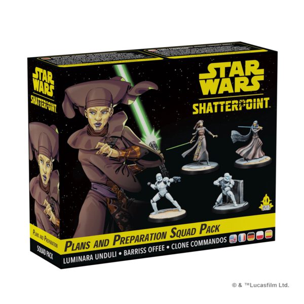 *Juego de mesa star wars shatterpoint plans and preparation squad pack