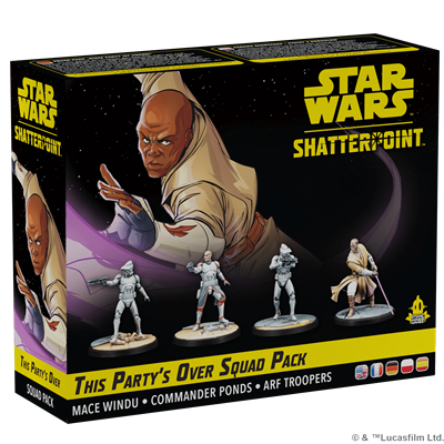 *Juego de mesa star wars shatter point his partys over squad pack