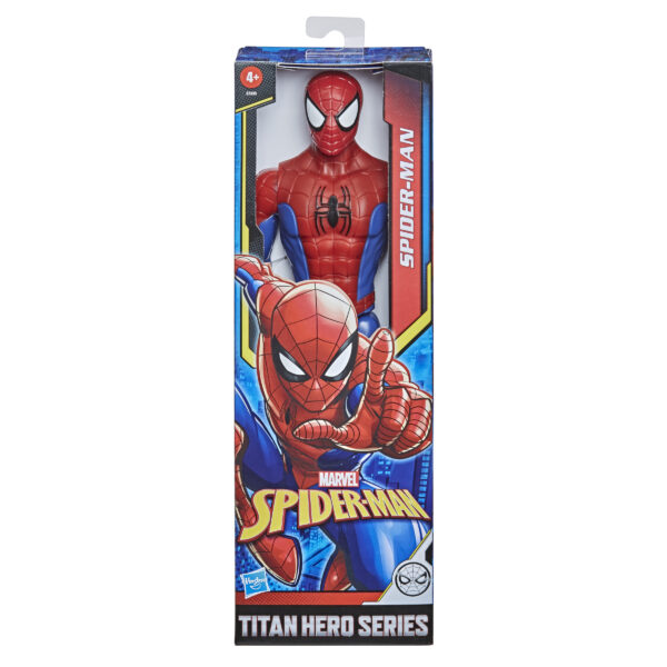 *Figura hasbro marvel titan hero series spider - man