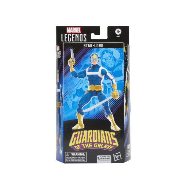 *Figura hasbro marvel legends guardianes de la galaxia star -  lord