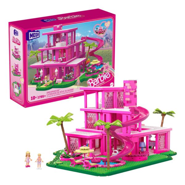 *Figura mattel mega construx barbie the movie la casa de los sueños de barbie
