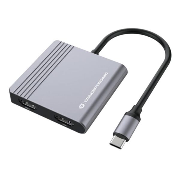 *Hub usb tipo c conceptronic donn13g 2 x hdmi - 1 x usb 3.0 - 1 x usb tipo c