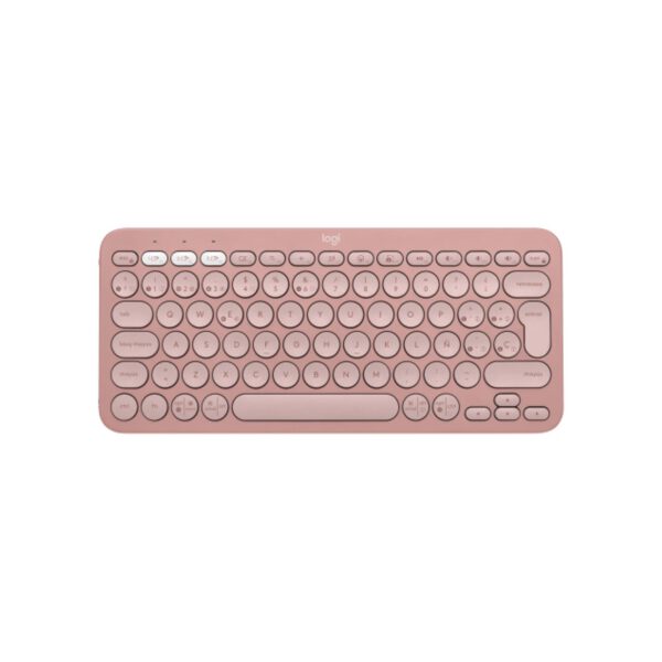 *Teclado logitech pebble keys 2 k380s inalambrico rosa