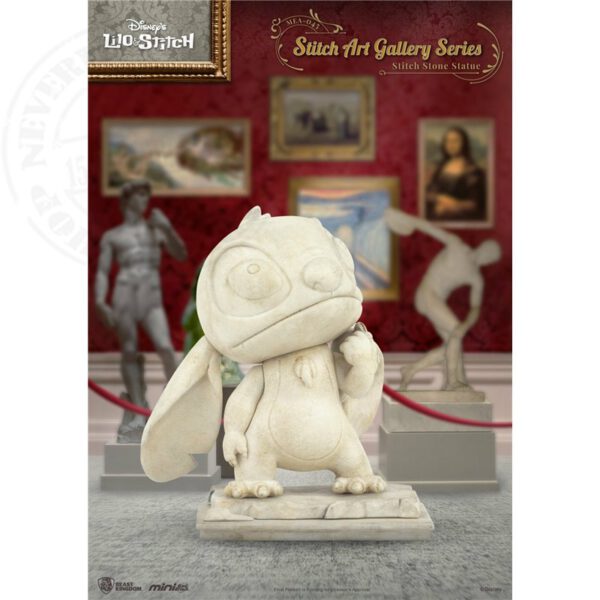 *Figura beast kingdom mini egg attack disney art gallery stitch estátua