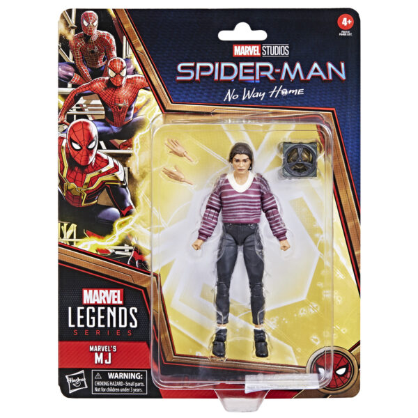 *Figura hasbro marvel legends series spider - man no way home mj