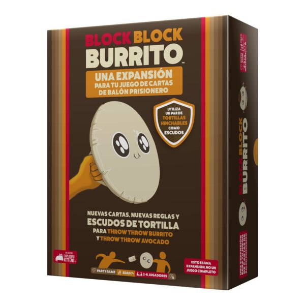 *Juego de mesa block block burrito edad recomendada 7 años