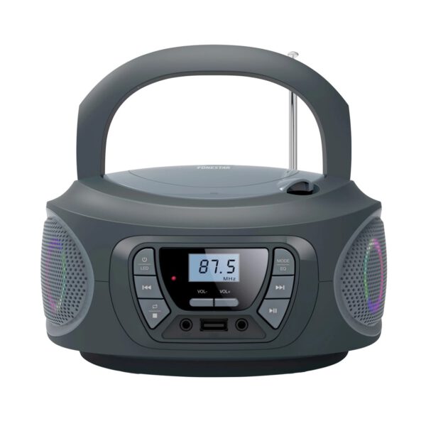 *Radio cd fonestar boom - one - g usb gris