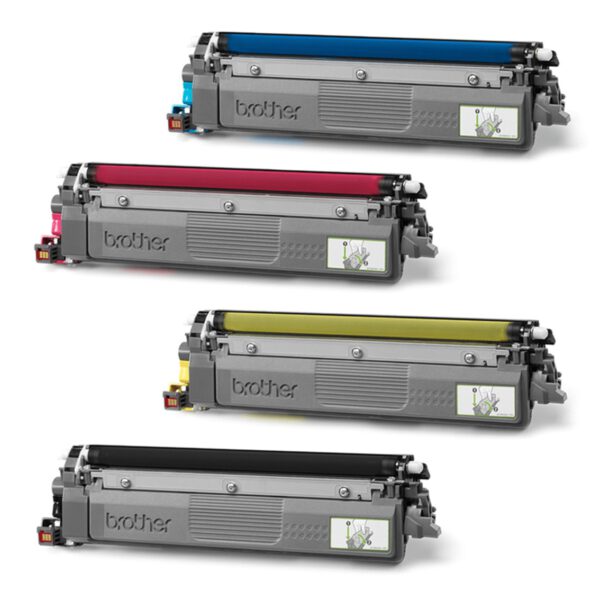 *Pack 4 toners brother tn248val negro - cian - amarillo - magenta 1000 paginas