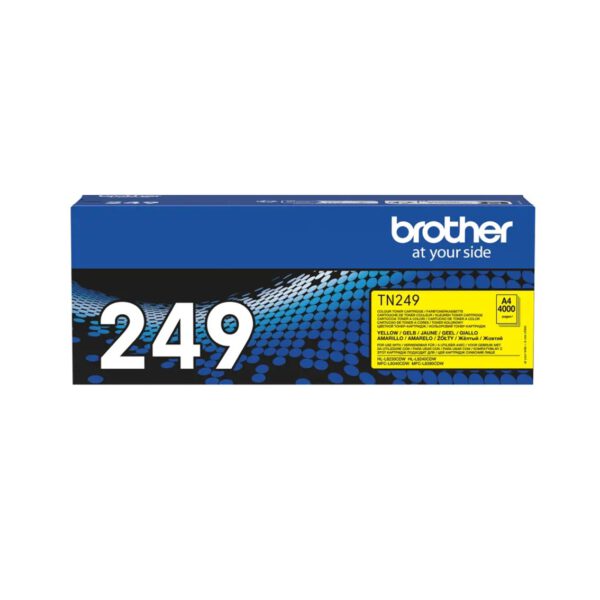 *Toner brother tn249y amarillo 4000 paginas