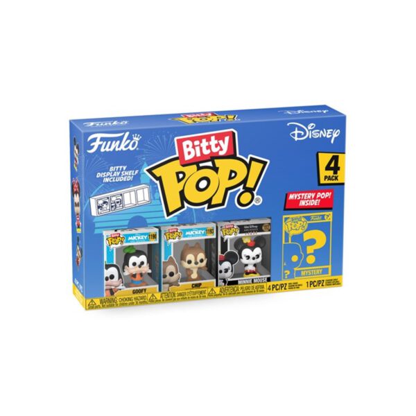 *Bitty pop funko disney goofy 4pk
