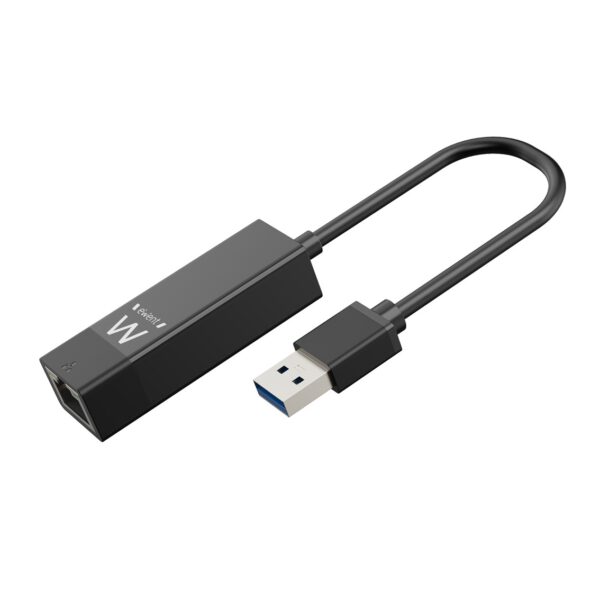 *Adaptador usb 3.2 a rj45 ewent ew1017 macho -  hembra - negro
