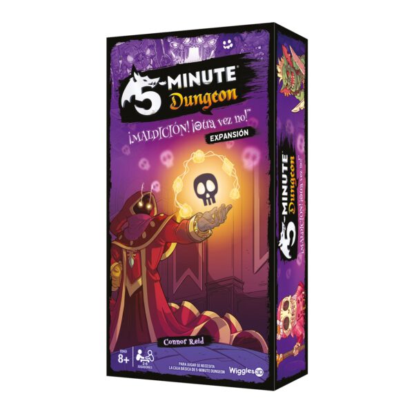 *Juego de mesa 5 minute dungeon ¡maldición! ¡otra vez no! edad recomendada 8 años