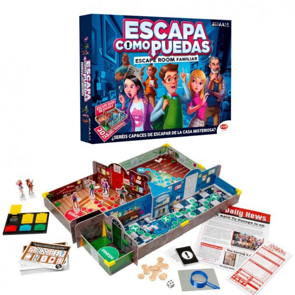 *Juego de mesa bizak escapa como puedas