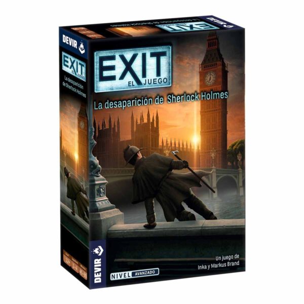 *Juego de mesa devir exit la desaparición de sherlock holmes
