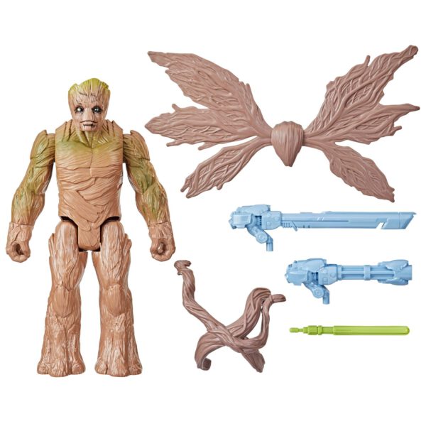 *Figura hasbro marvel blast n' battle guardianes de la galaxia groot