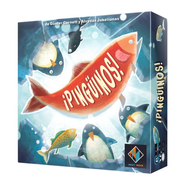 *Juego de mesa ¡pingüinos! edad recomendada 8 años