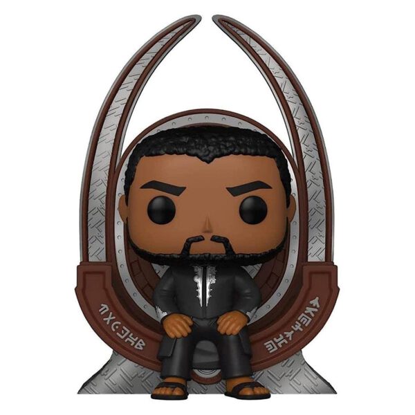 *Funko pop black panther t´challa on throne (1113) dlx exclusivo