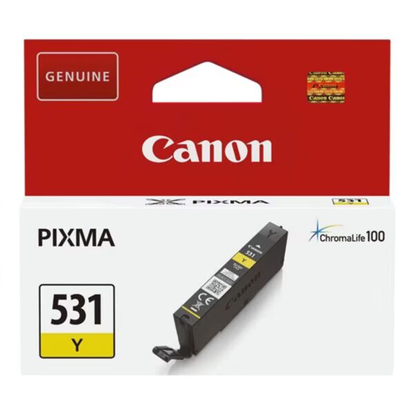 *Cartucho tinta canon cli - 531y amarillo
