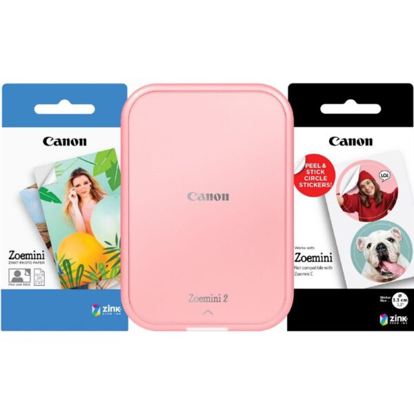 *Impresora fotografica canon zoemini printer 2 rgw acc. kit