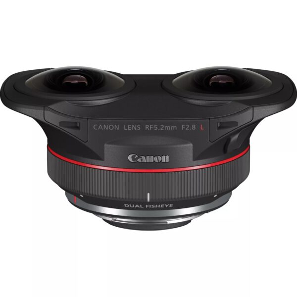 *Objetivo canon rf 5.2mm f:2.8l dual fisheye
