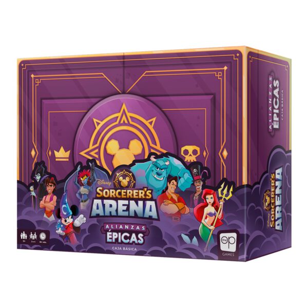 *Juego de mesa disney sorcerer´s arena alianzas epicas edad recomendada 13 años