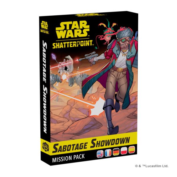 *Juego de mesa star wars shatterpoint sabotage showdown mission pack edad recomendada 14 años