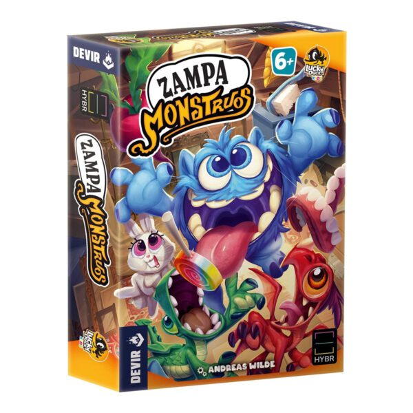 *Juego de mesa devir zampa monstruos