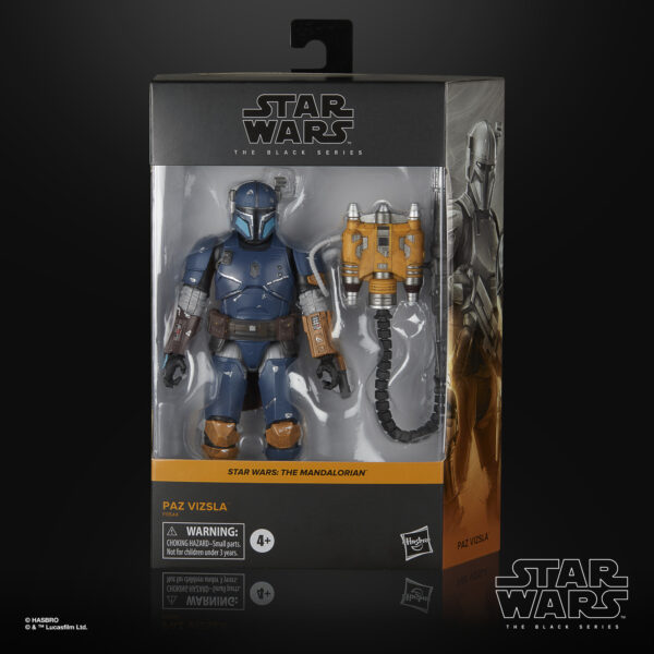 *Figura hasbro star wars the black series the mandalorian paz vizsla