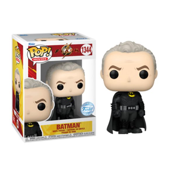 *Funko pop dc comics the flash batman (keaton) sin mascara