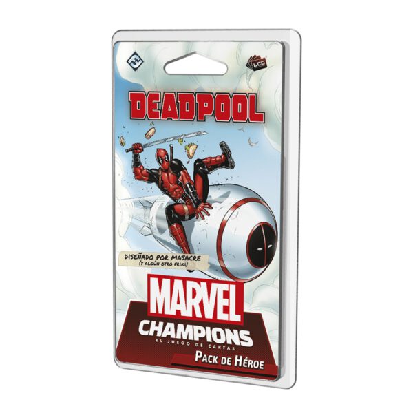 *Juego de mesa marvel champions deadpool expanded edad recomendada 14 años