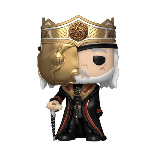 *Funko pop casa del dragon viserys con mascara 76474