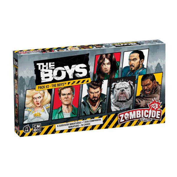 *Juego de mesa zombicide 2e: the boys pack #2 the boys edad recomendada 14 años