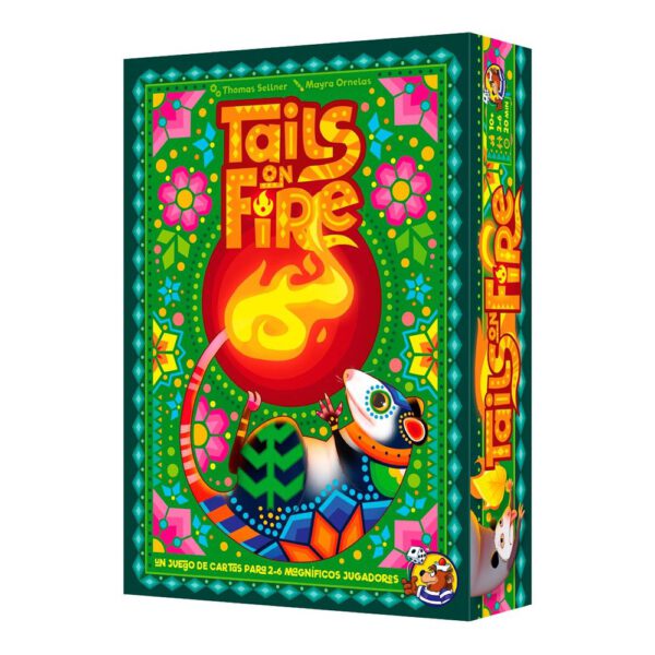 *Juego de mesa tails on fire edad recomendada 8 años