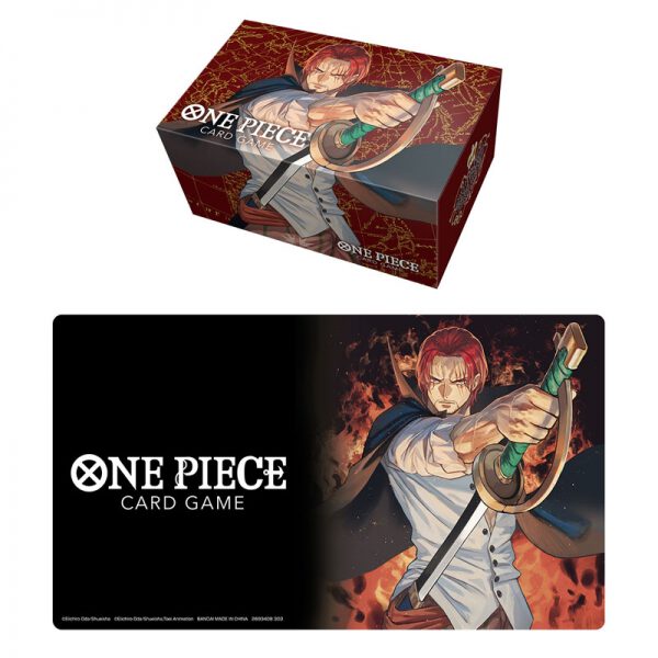 *Tapete y caja de almacenamiento one piece shanks