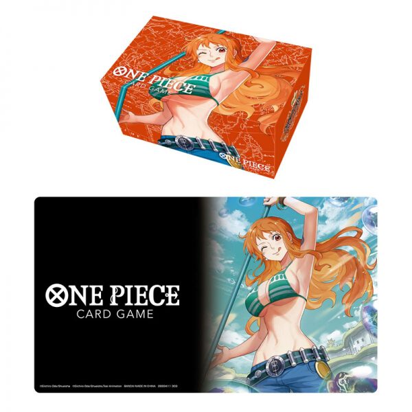 *Tapete y caja de almacenamiento one piece nami