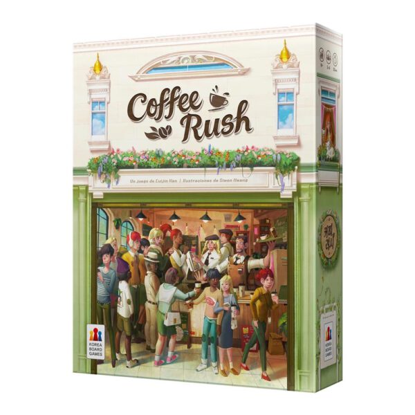 *Juego de mesa coffee rush edad recomendada 8 años