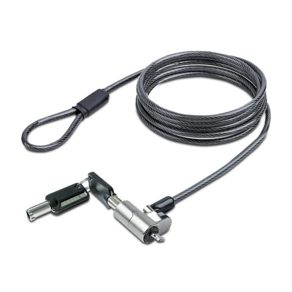 *Cable seguridad tipo nano l - link con llave 1.8m.