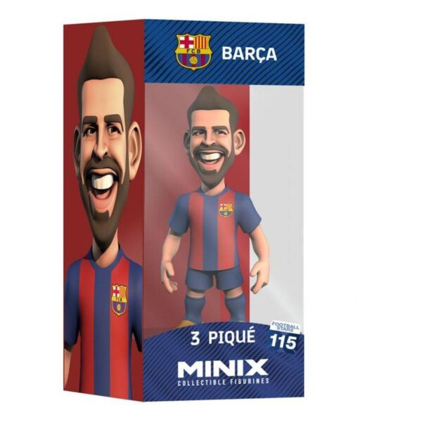 *Figura minix futbol club barcelona piqué 12 cm