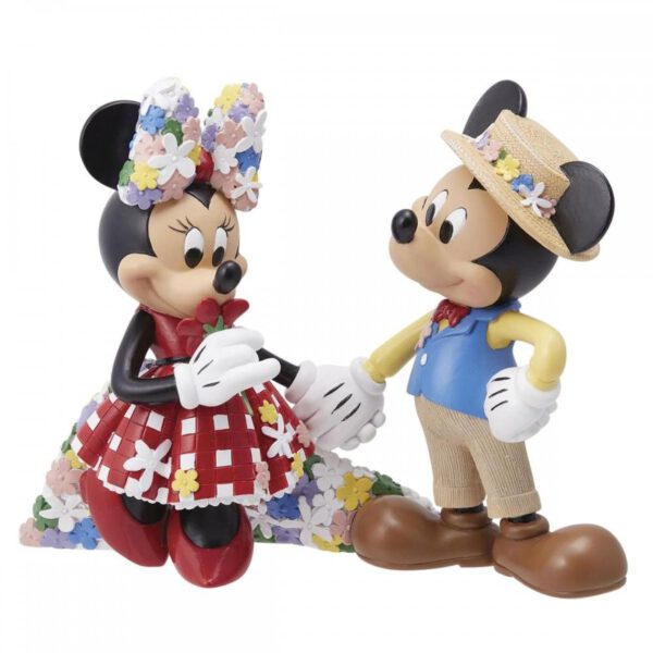 *Figura enesco disney mickey y minnie botanica