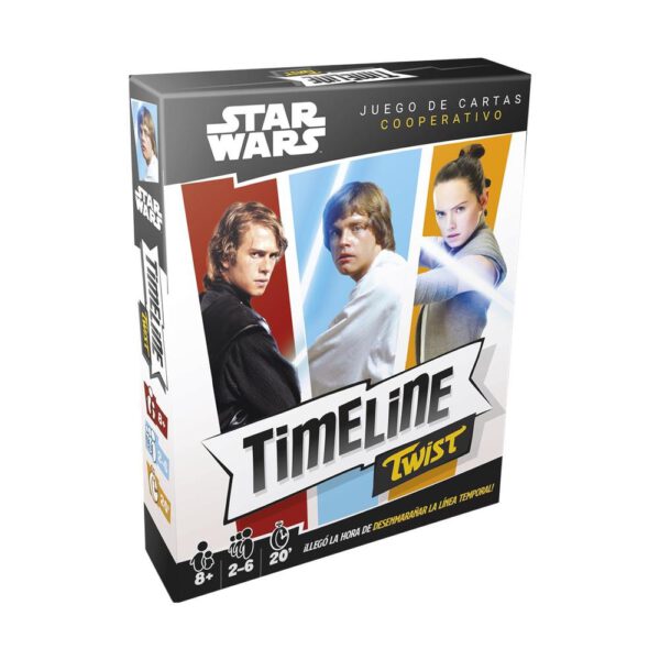 *Juego de mesa timeline twist star wars edad recomendada 7 años