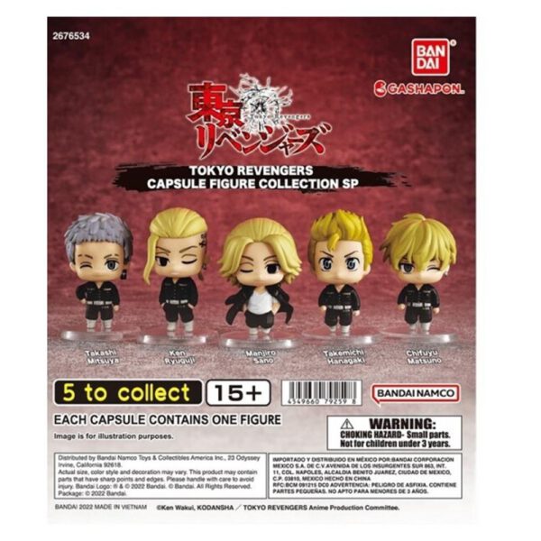 *Lote gashapon 30 articulos tokyo revengers capsule figure collection sp