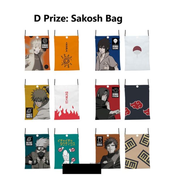 *Surtido mochilas bandai 24 unidades naruto will of fire edition