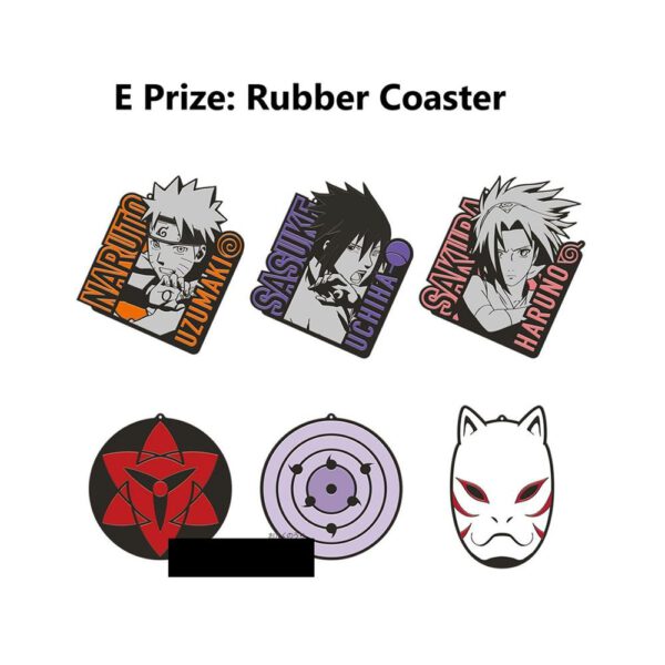 *Surtido posavasos bandai 24 unidades naruto will of fire edition exclusiva