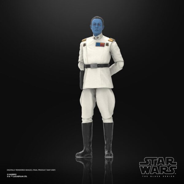 *Figura hasbro star wars the black series ahsoka grand admiral thrawn